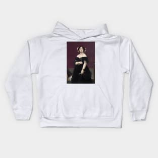 Madame Moitessier by Jean-Auguste-Dominique Ingres Kids Hoodie